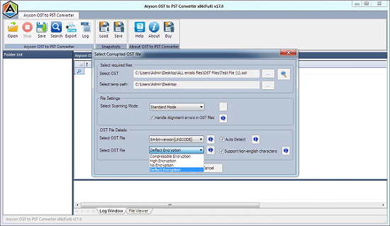 Convert OST to PST Online Free screenshot