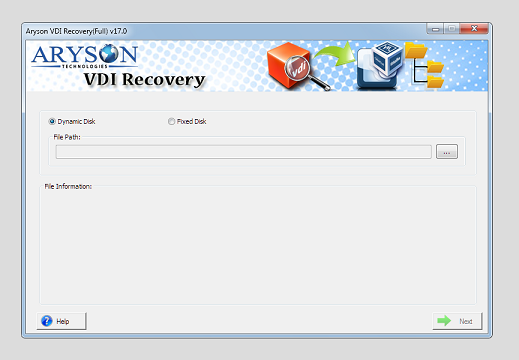 Windows 8 Aryson for VirtualBox VDI Recovery full