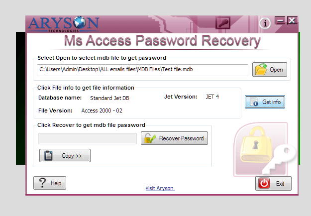 Access Password Recovery