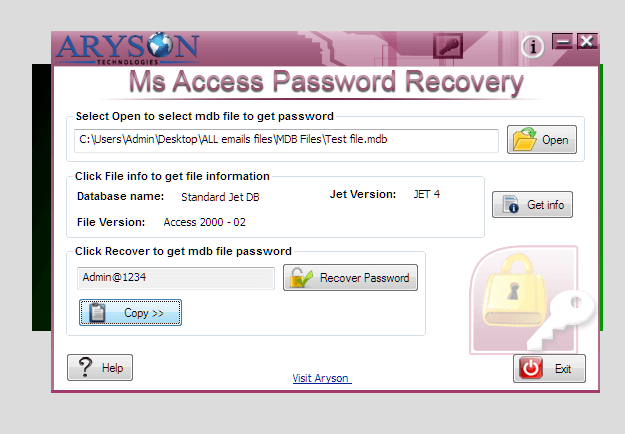 Access Password Recovery