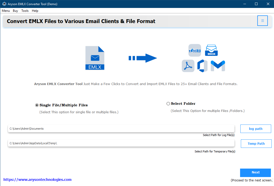 EMLX File Converter