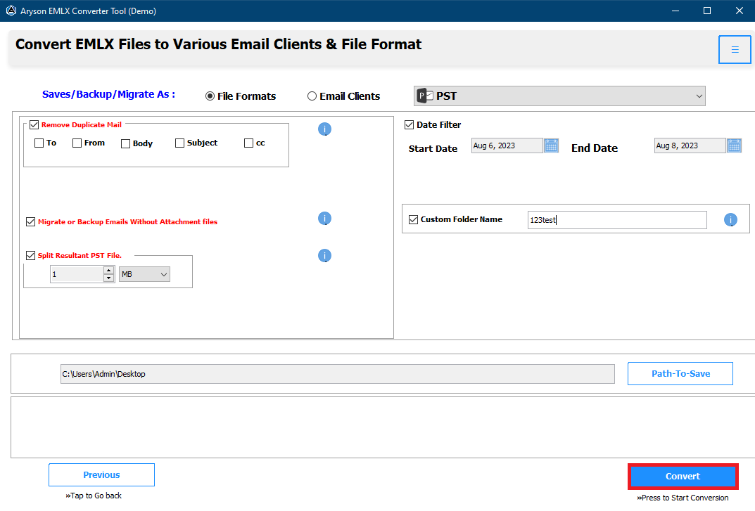 Download Log File