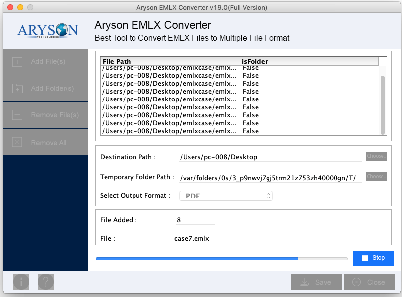 EMLX Converter