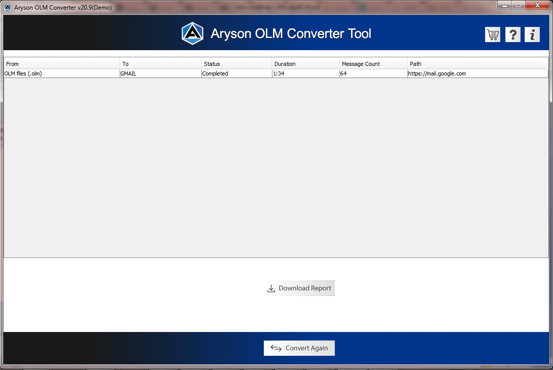 OLM Converter