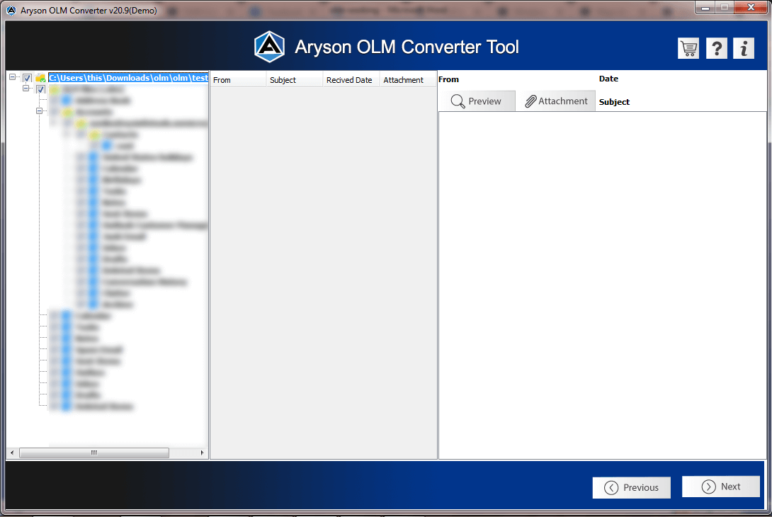 OLM Converter