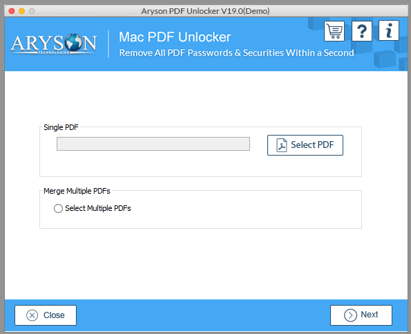 Mac PDF Password Unlocker