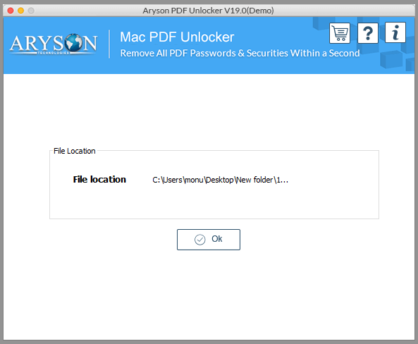 Mac PDF Password Unlocker