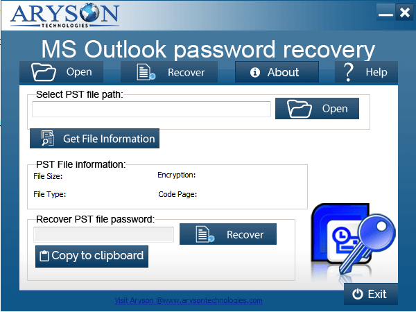 Outlook Password Viewer Tool