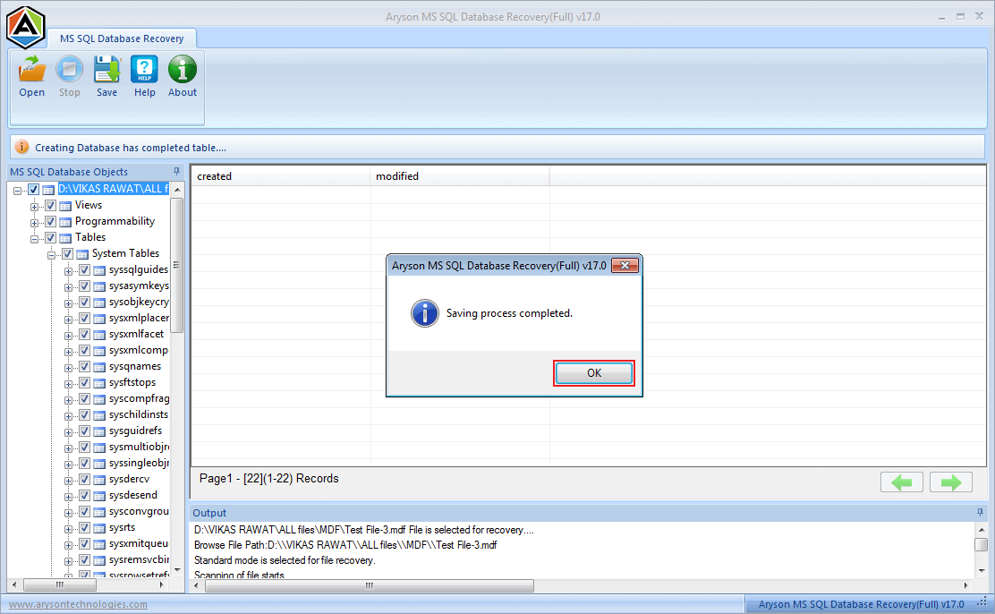 sql database recovery