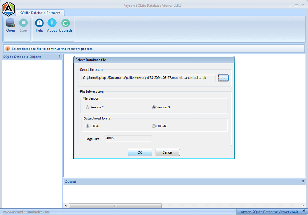 SQLite Database Viewer