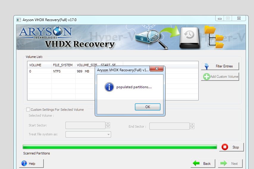 Hyper-V Recovery