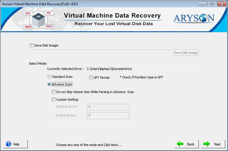 Virtual Machine Data Recovery