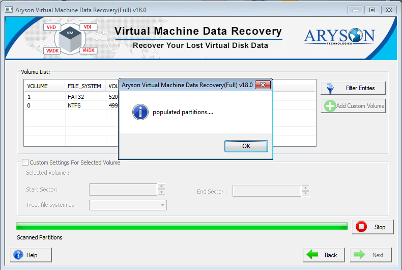 Virtual Machine Data Recovery