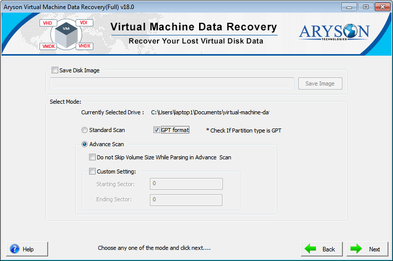 Virtual Machine Data Recovery