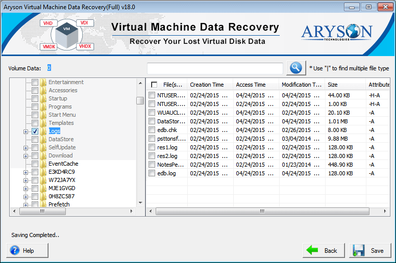 Virtual Machine Data Recovery