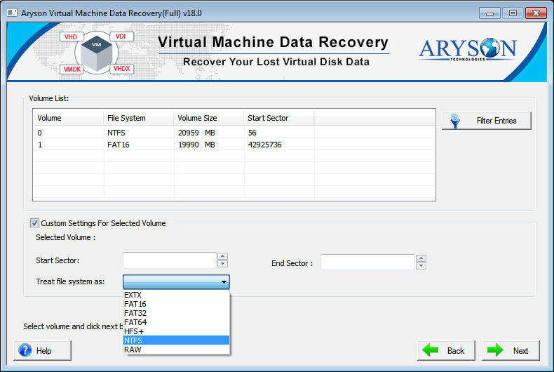 Virtual Machine Data Recovery