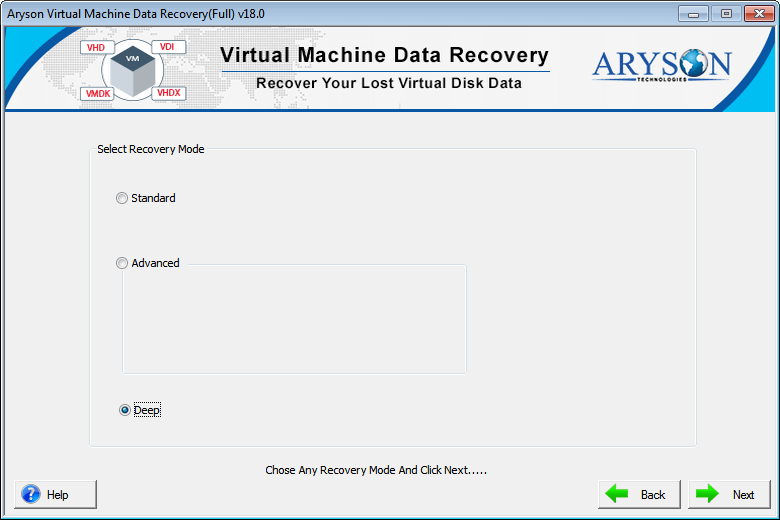 Virtual Machine Data Recovery