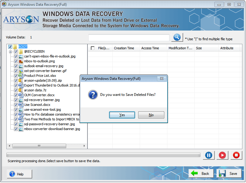 windwos data recovery