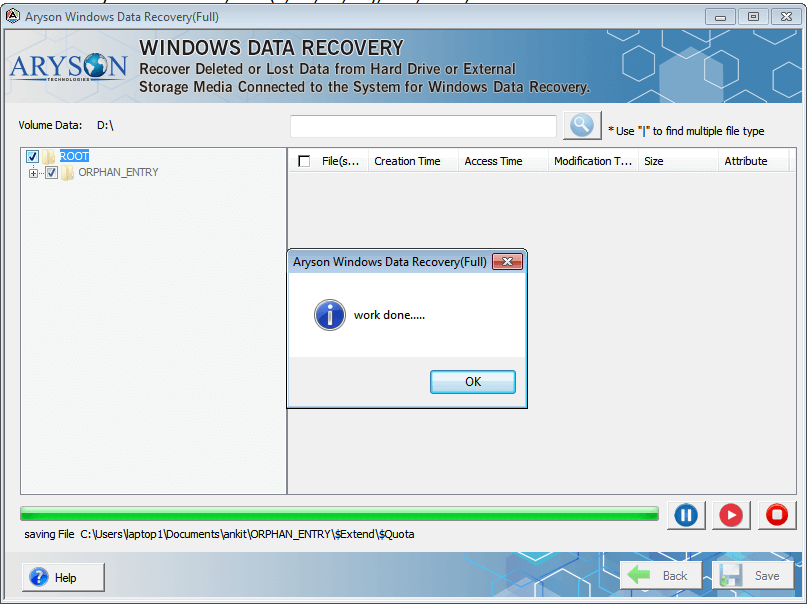 windwos data recovery