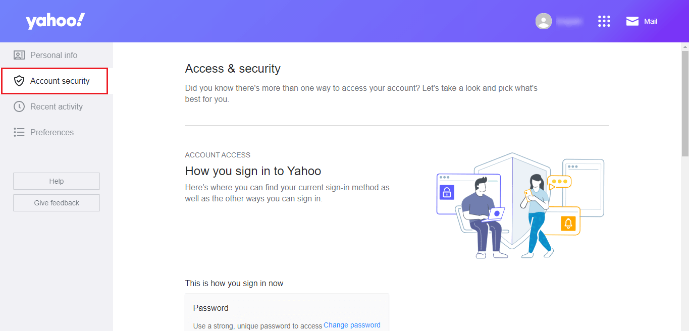 Signin Your Yahoo Account without Password