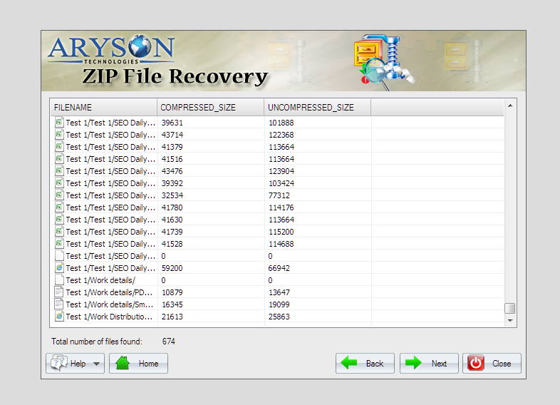 Zip File Repair