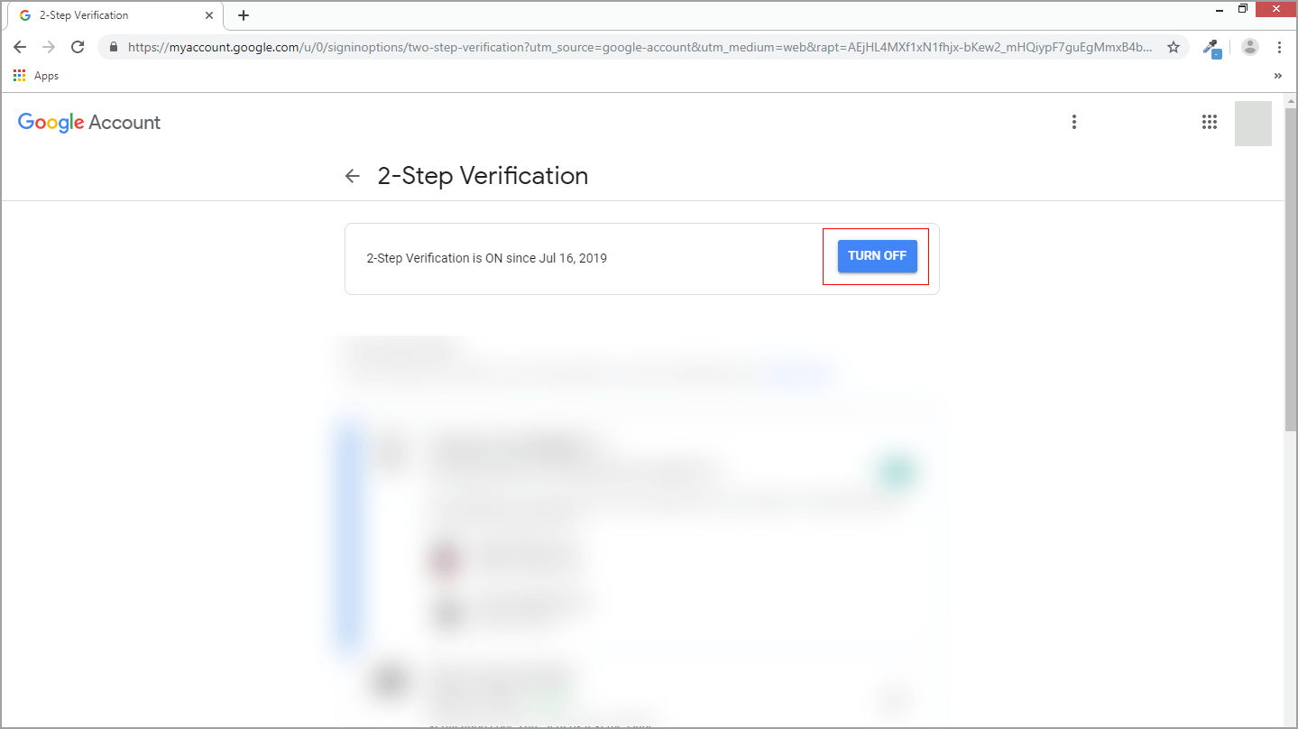 Two Step Verification