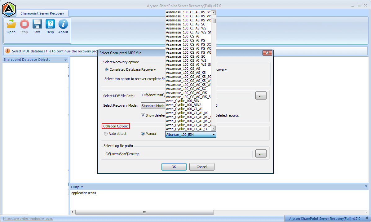 SharePoint Server Recovery