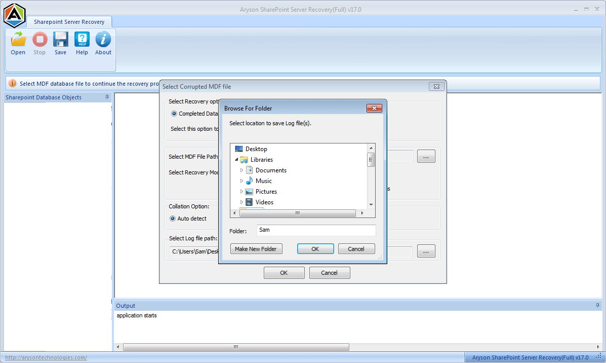 SharePoint Server Recovery