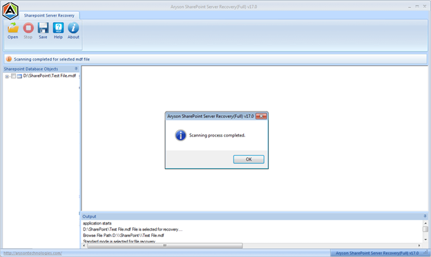 SharePoint Server Recovery