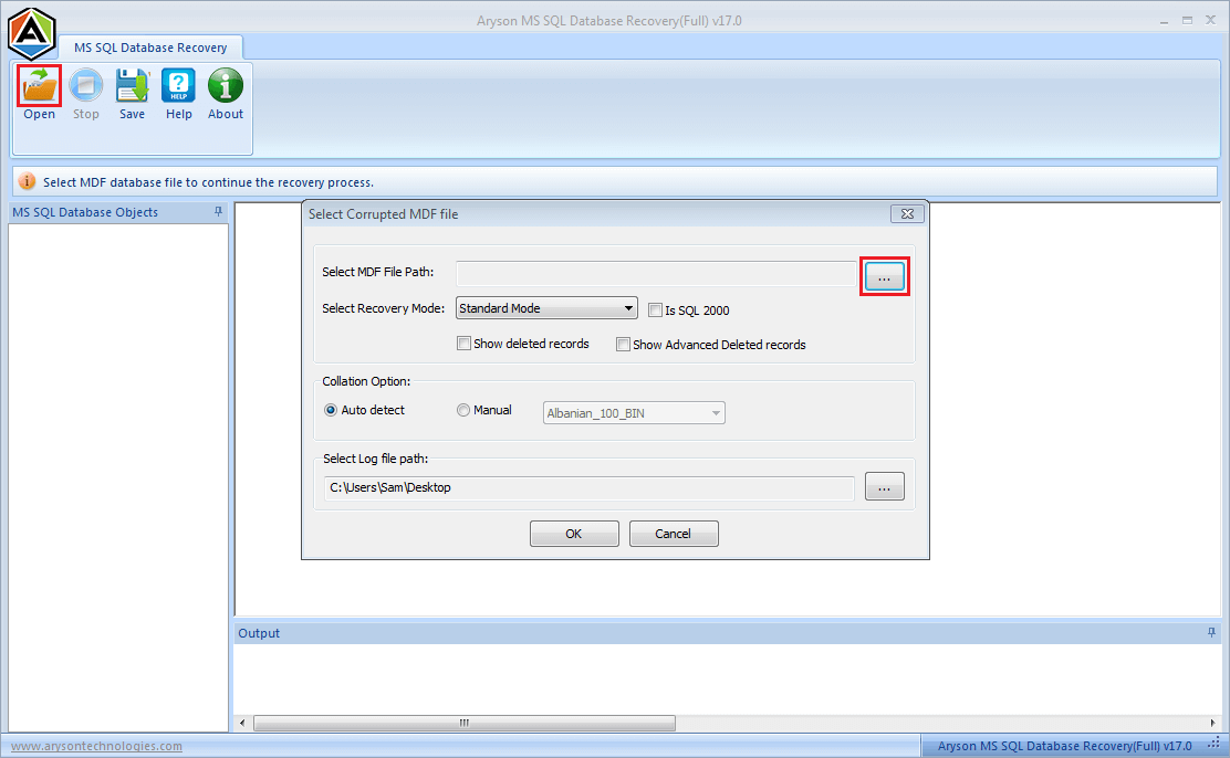 sql database recovery