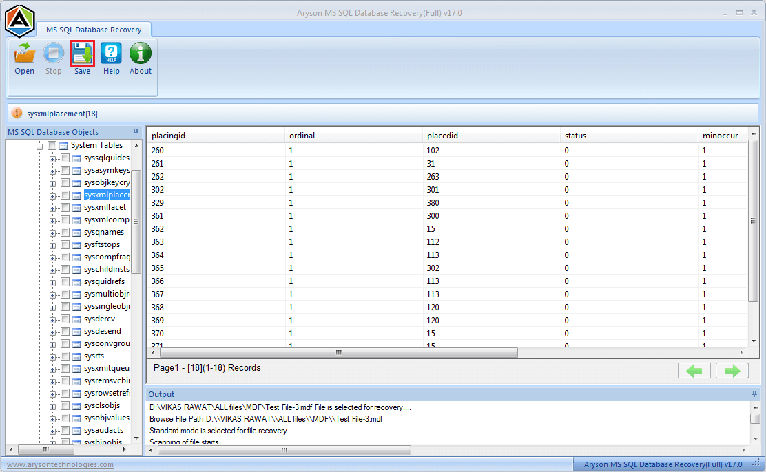 sql database recovery