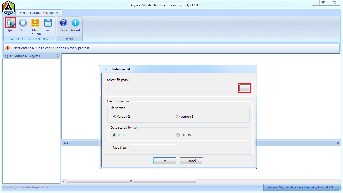 SQLite Database Recovery Launch