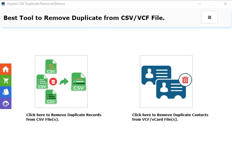 CSV Duplicate Remover