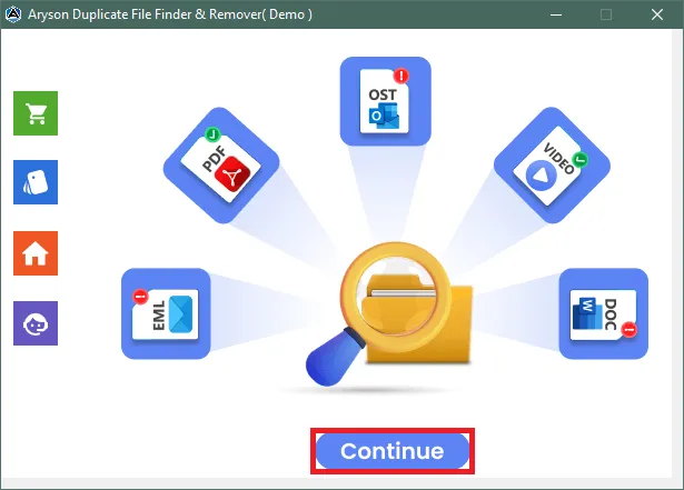 Windows 8 Aryson Duplicate File Finder and Remover full