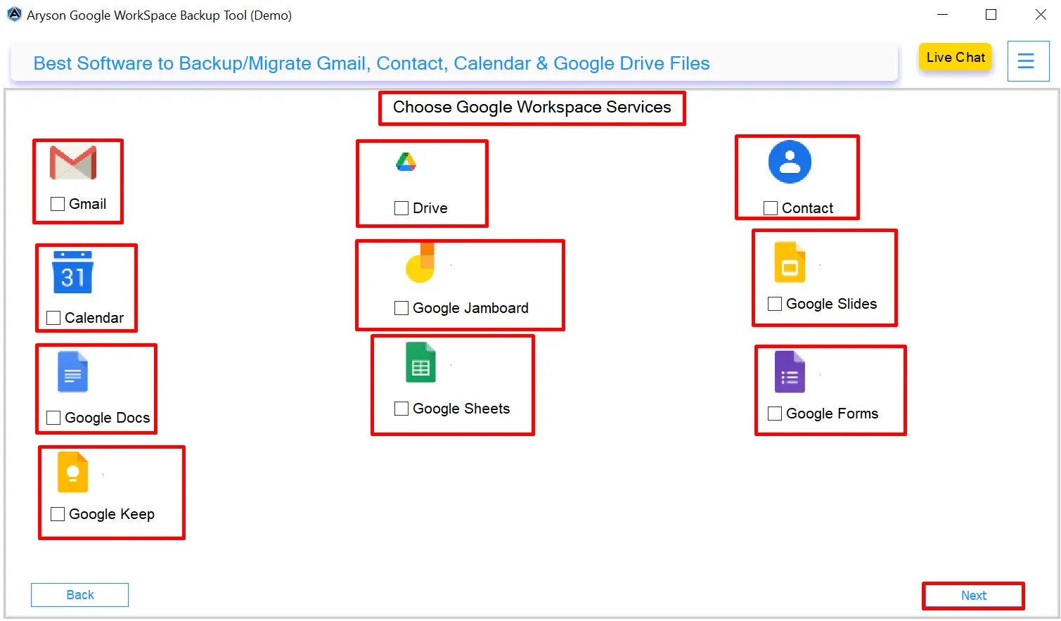 How to Use the Aryson Google Workspace Backup Tool Utility