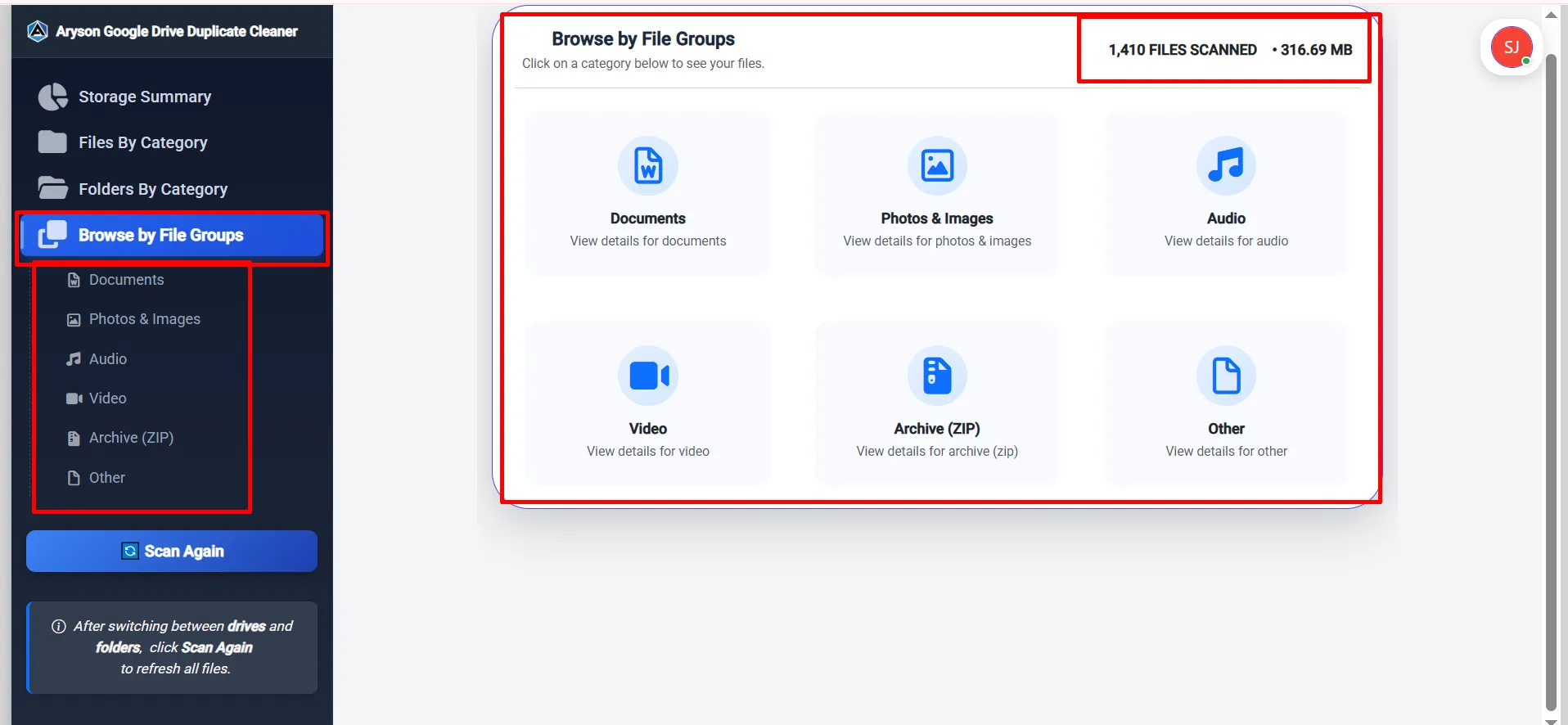 Get Complete Google Drive Storage Overview