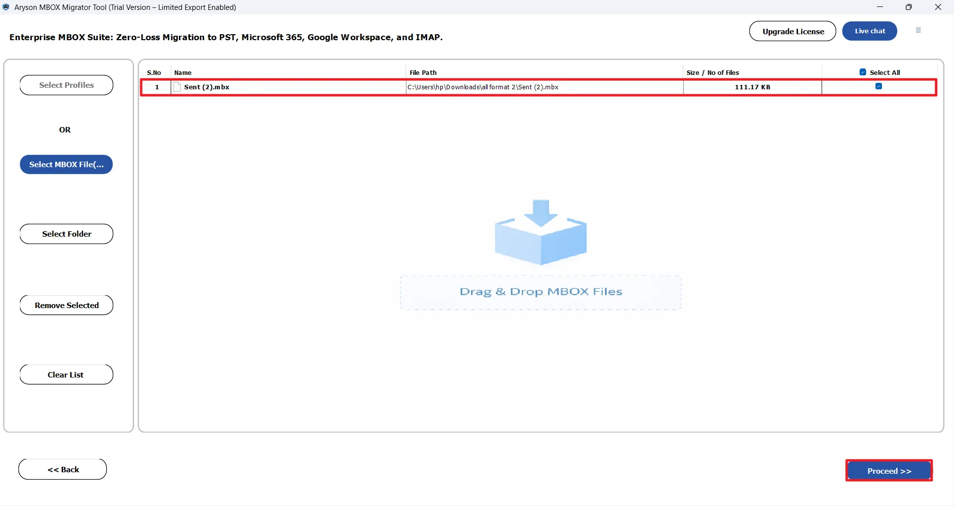 Screenshot