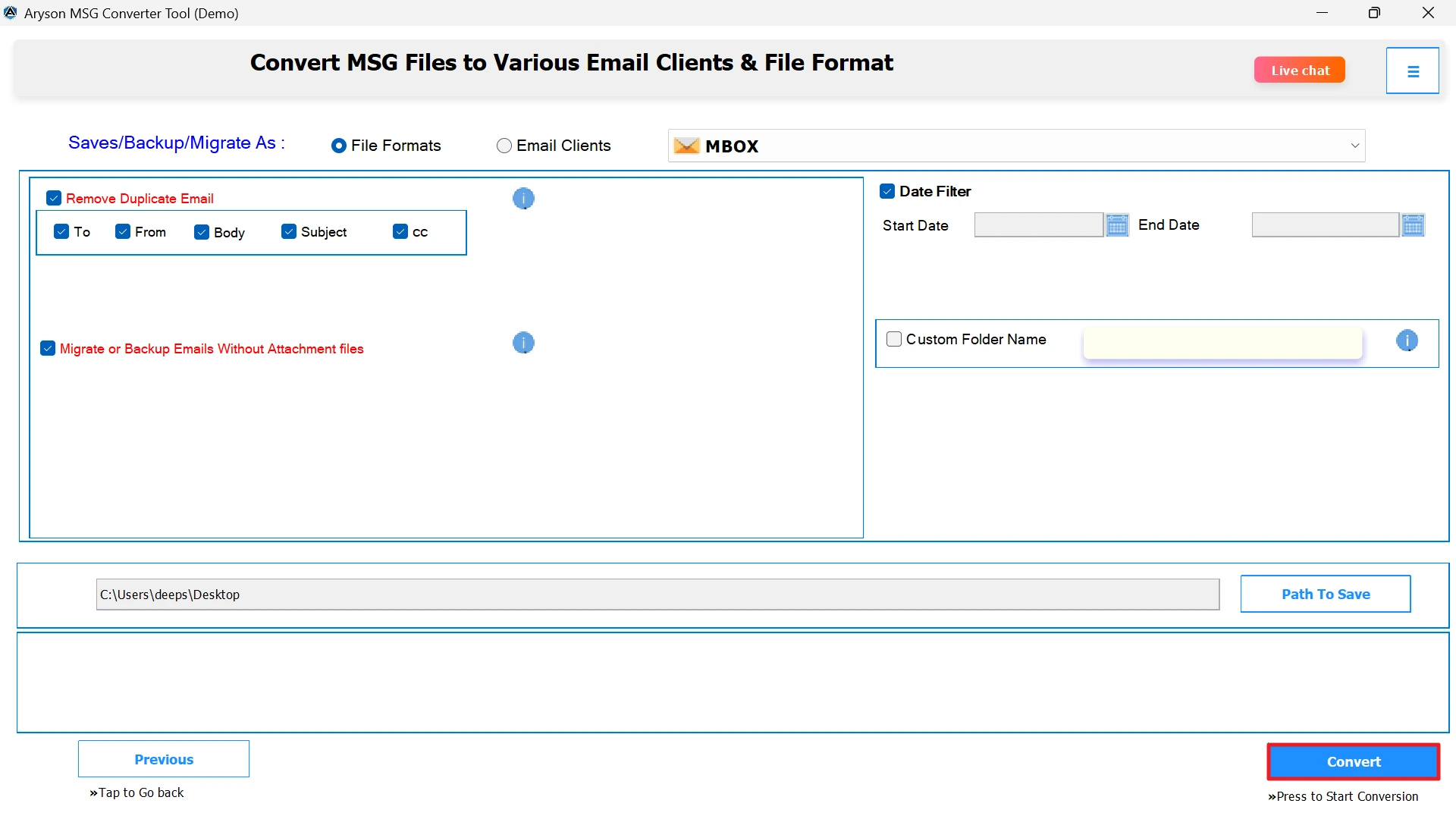Screenshot