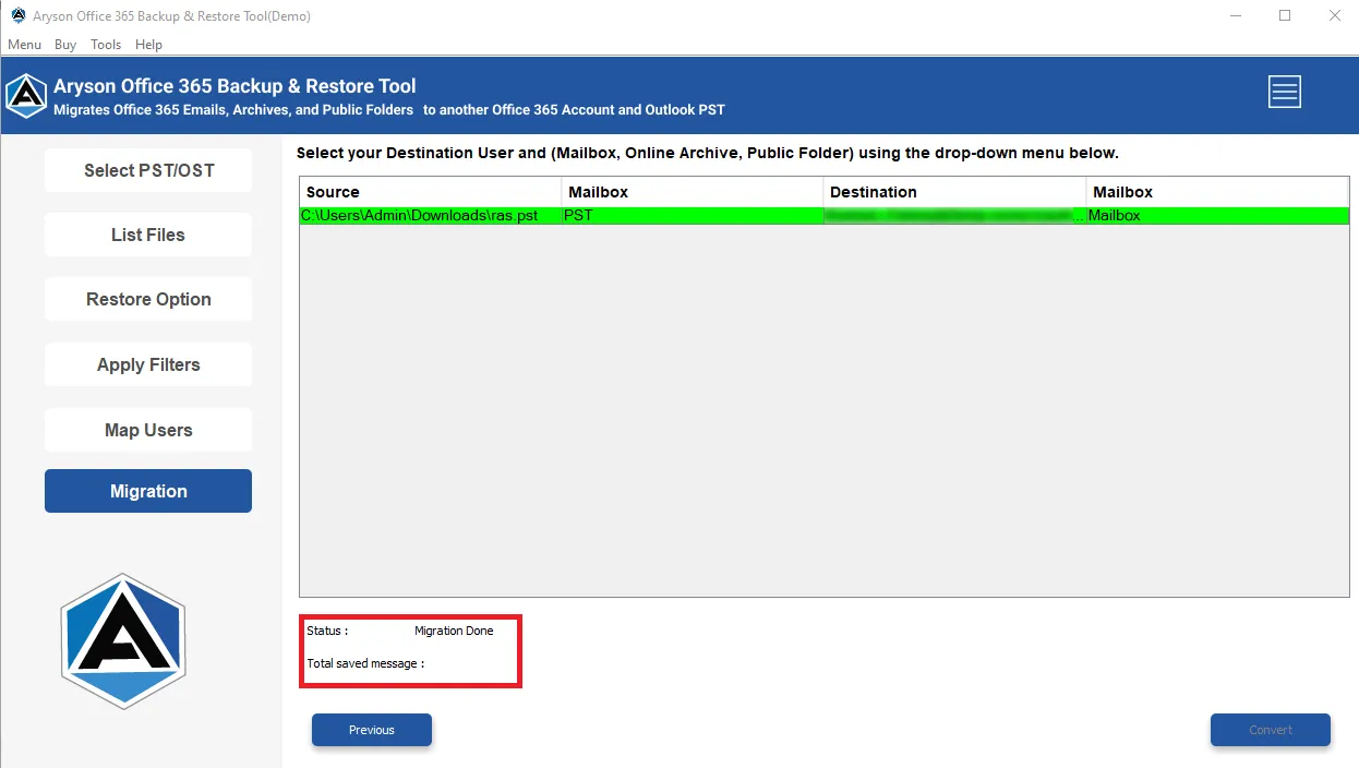 Import PST to Office 365 Tool