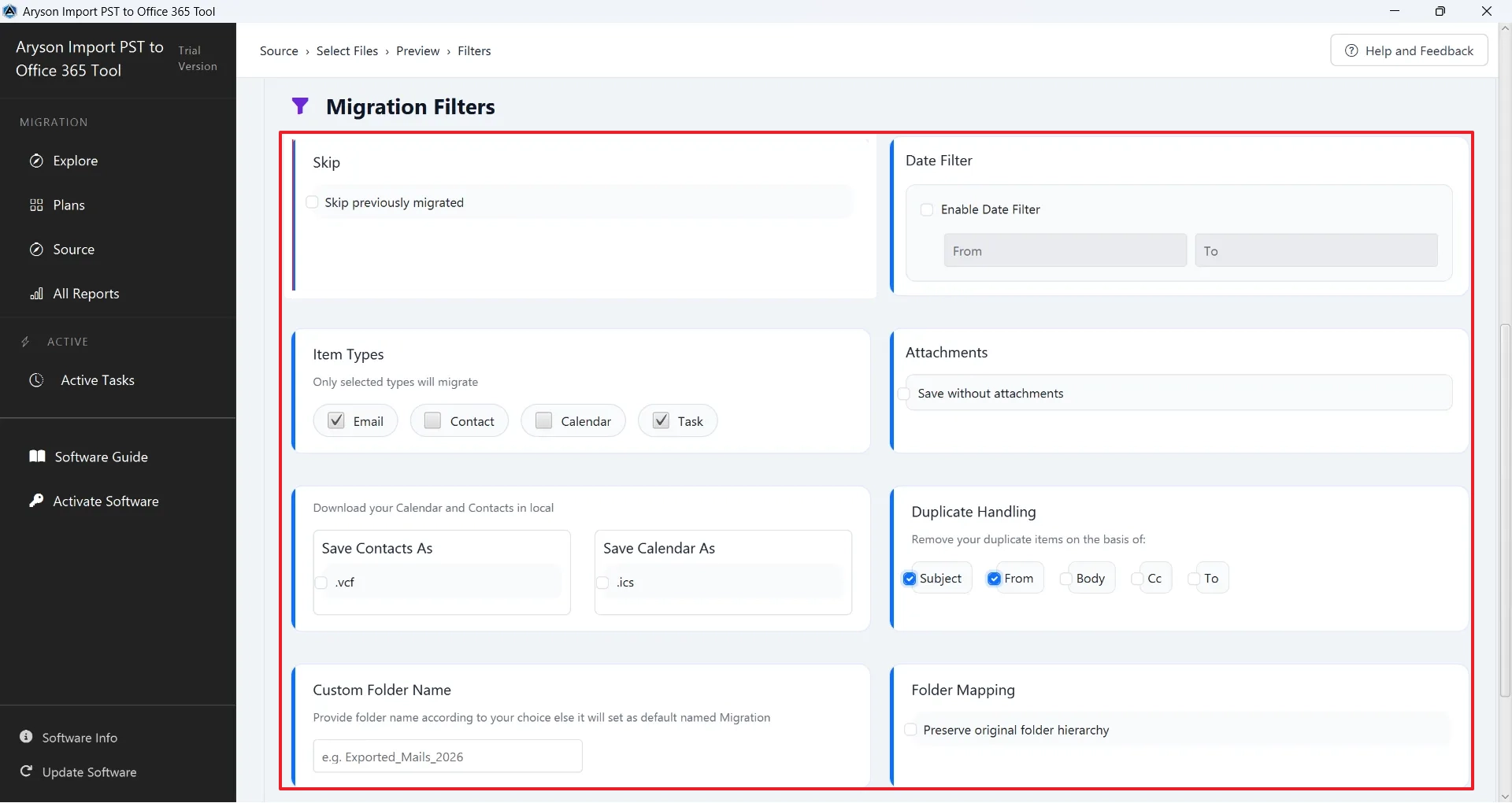 Import PST to Office 365 Tool