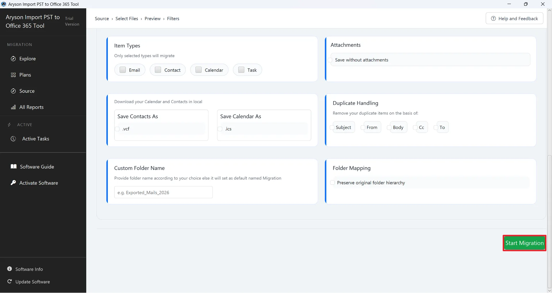 Import PST to Office 365 Tool