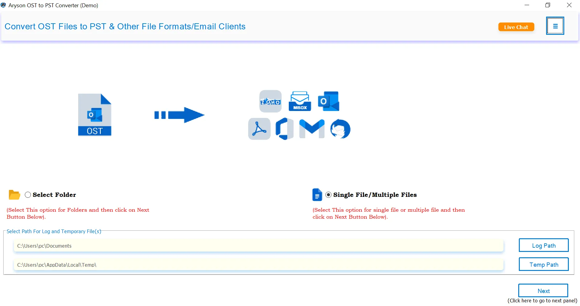 Screenshot