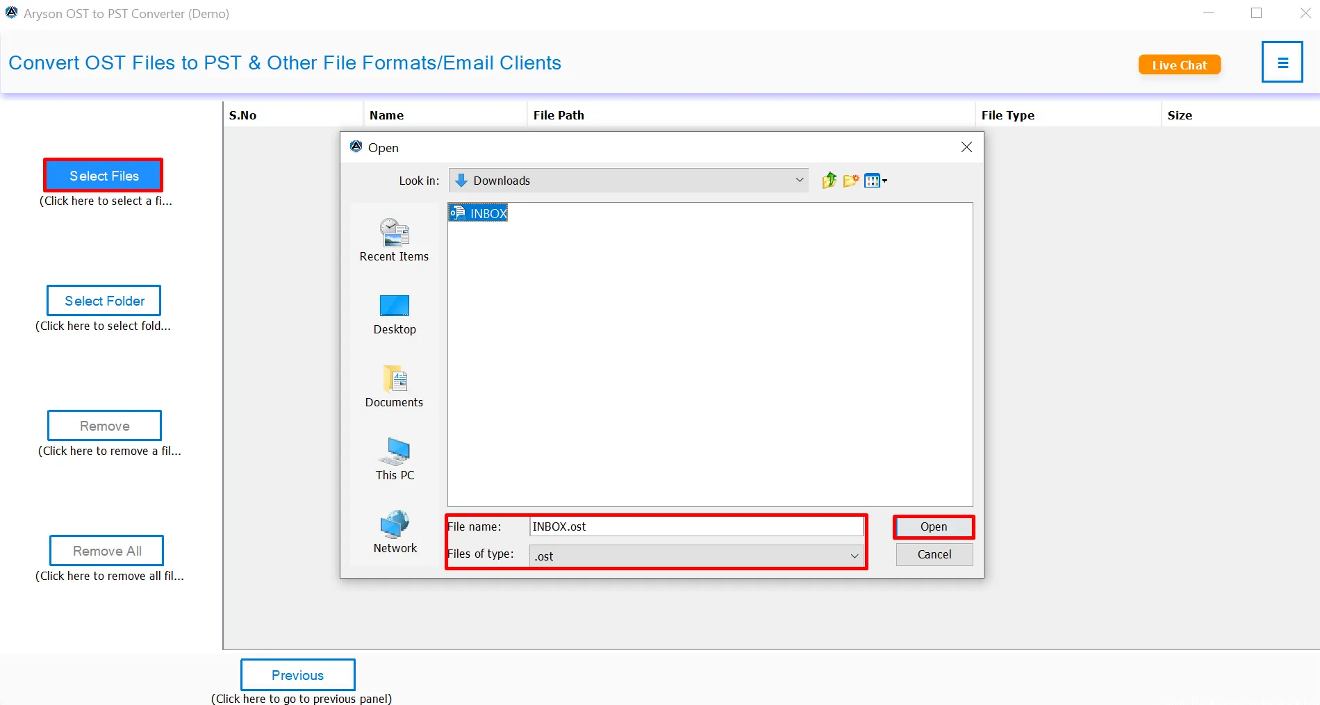 Screenshot
