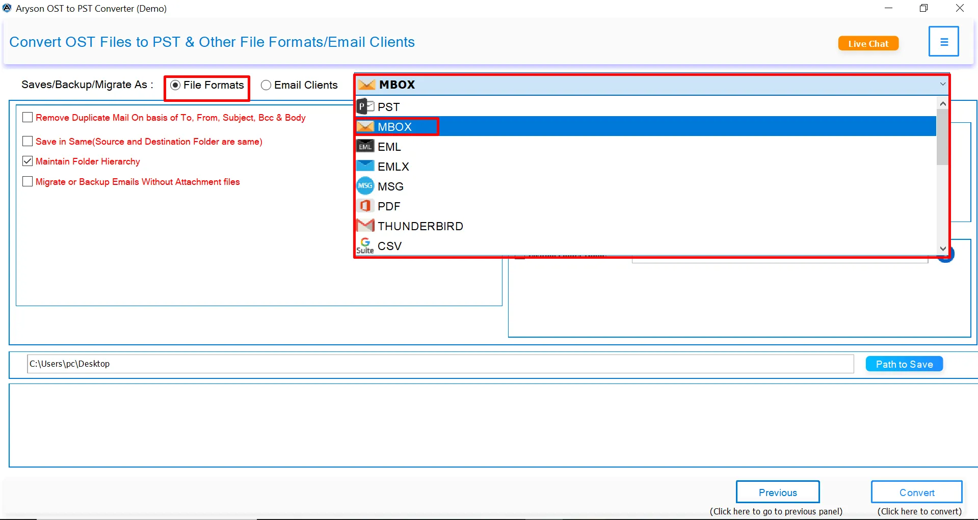 Screenshot
