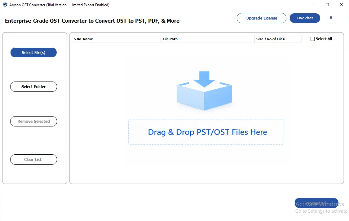 step 1 Screenshot