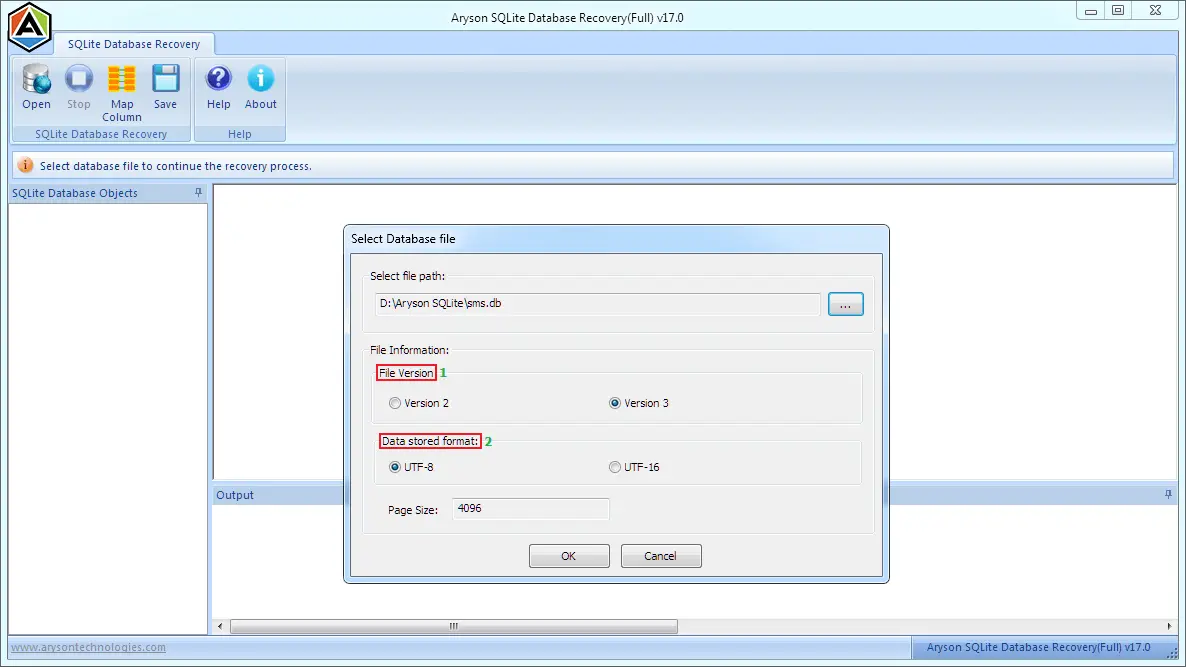 SQLite Database Recovery