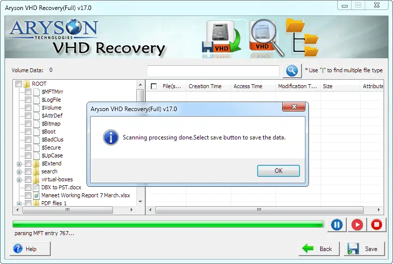 VHD Recovery