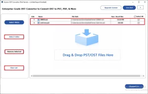 Select File or Select Folder