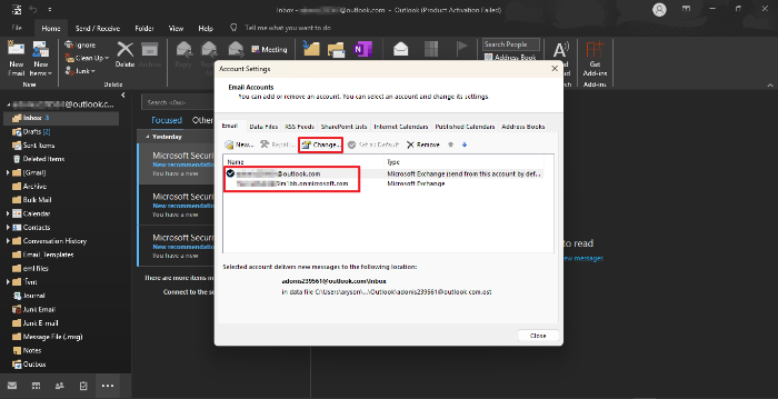 Verify the server settings