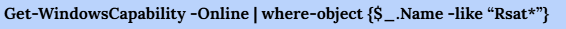 run this command